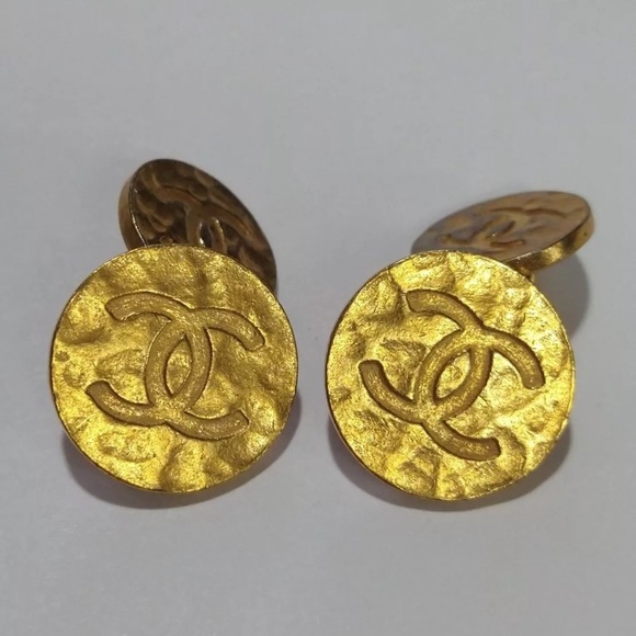 Chanel cufflinks 1980s vintage - Picture 1 of 5